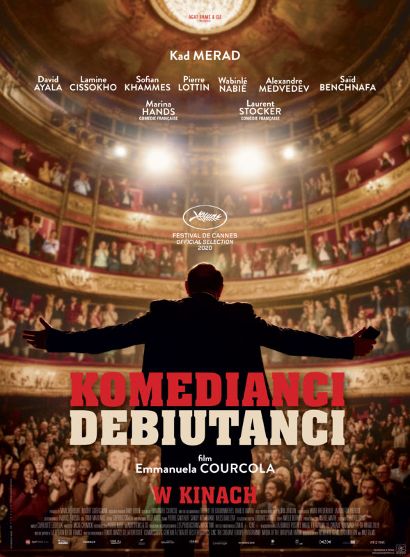 Komedianci debiutanci - okładka