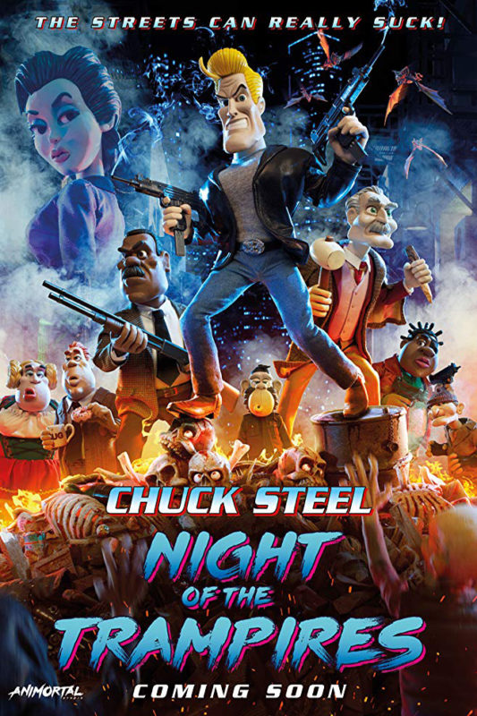Chuck Steel: Noc trampirów - okładka