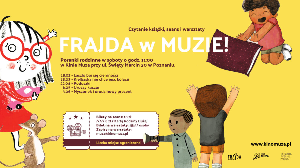 Poranek Rodzinny z książką "Laszlo boi się ciemności" | Frajda W Muzie - kadr 3