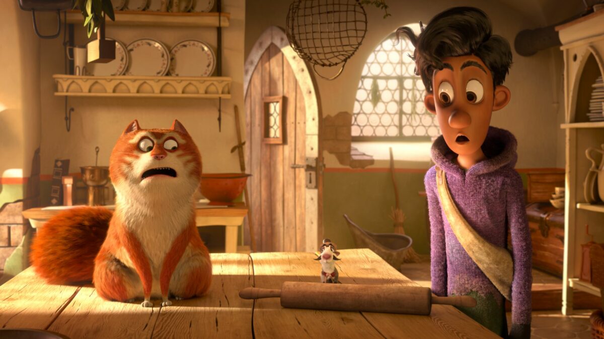 Zadziwiający kot Maurycy - kadr 1