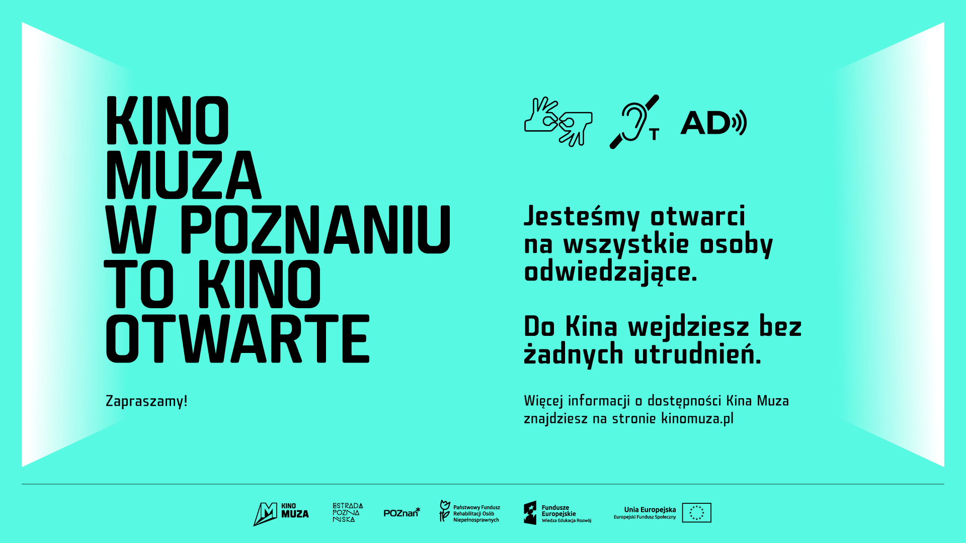 Kino Muza w Poznaniu to kino otwarte