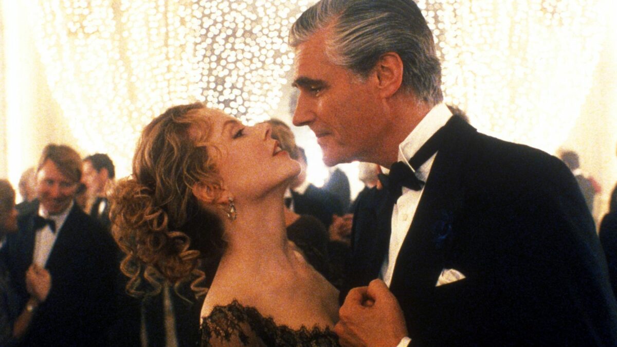 Kadr na tańczącą parę.