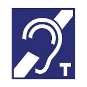 ikona przedstawiająca ucho i znaczek "T"
