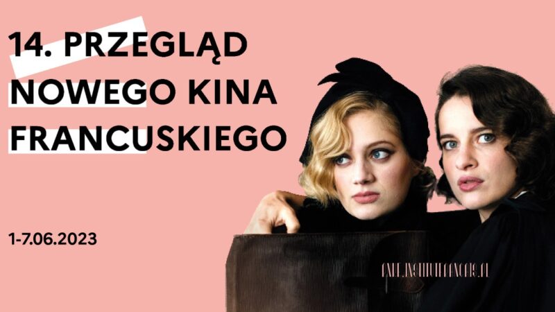 Grafika przeglądu nowego kina francuskiego.