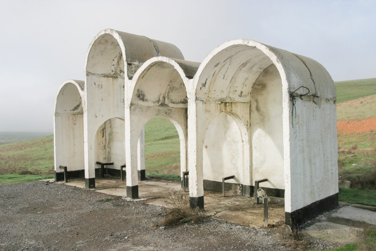 Sowieckie przystanki autobusowe - kadr 1
