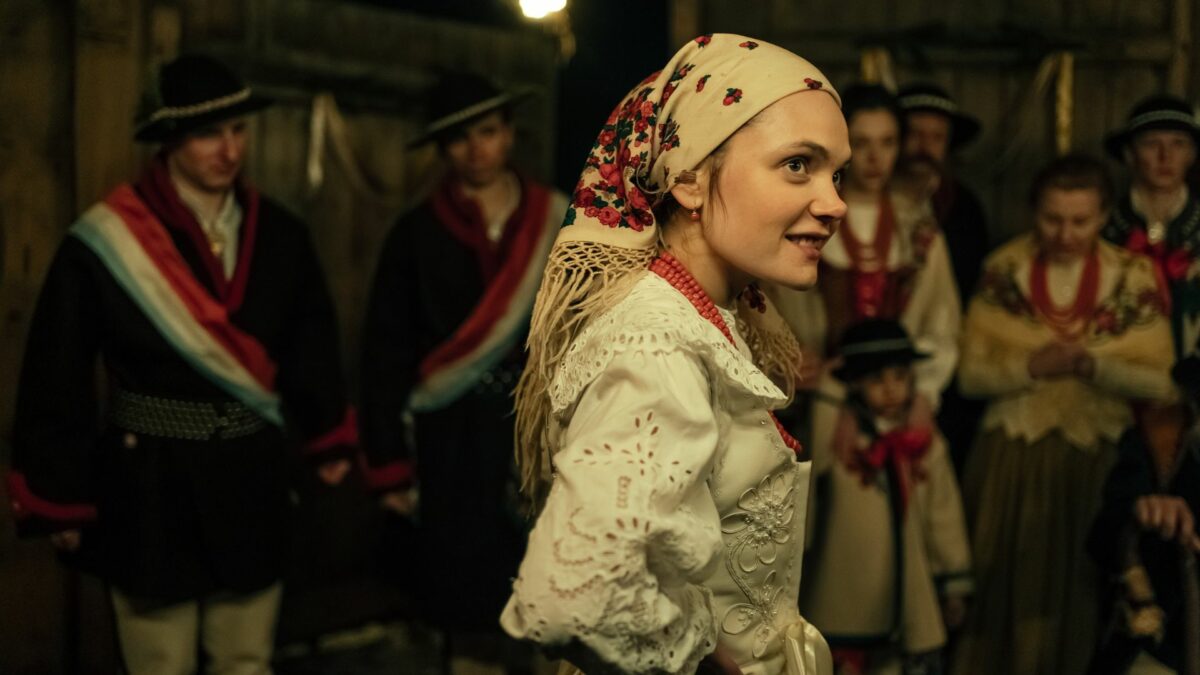 Młoda góralka w gospodzie.