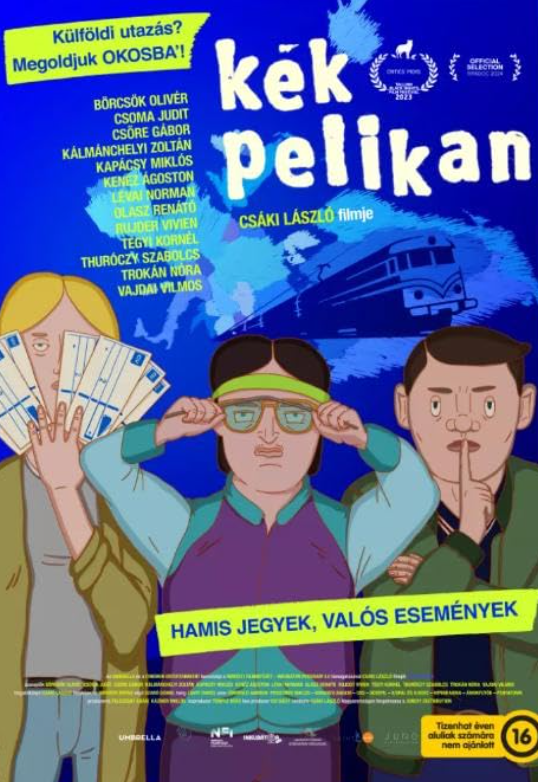 Plakat przedstawia trójkę bohaterów animacji.