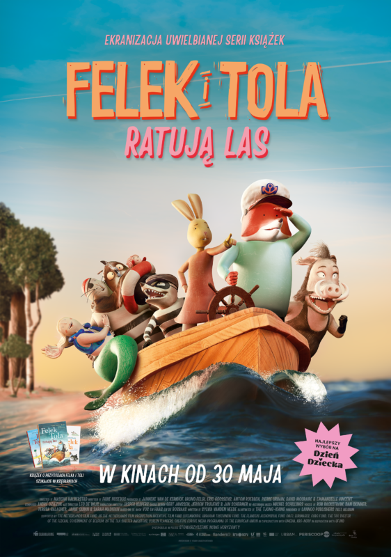 Felek i Tola ratują las | Seans przyjazny sensorycznie - okładka