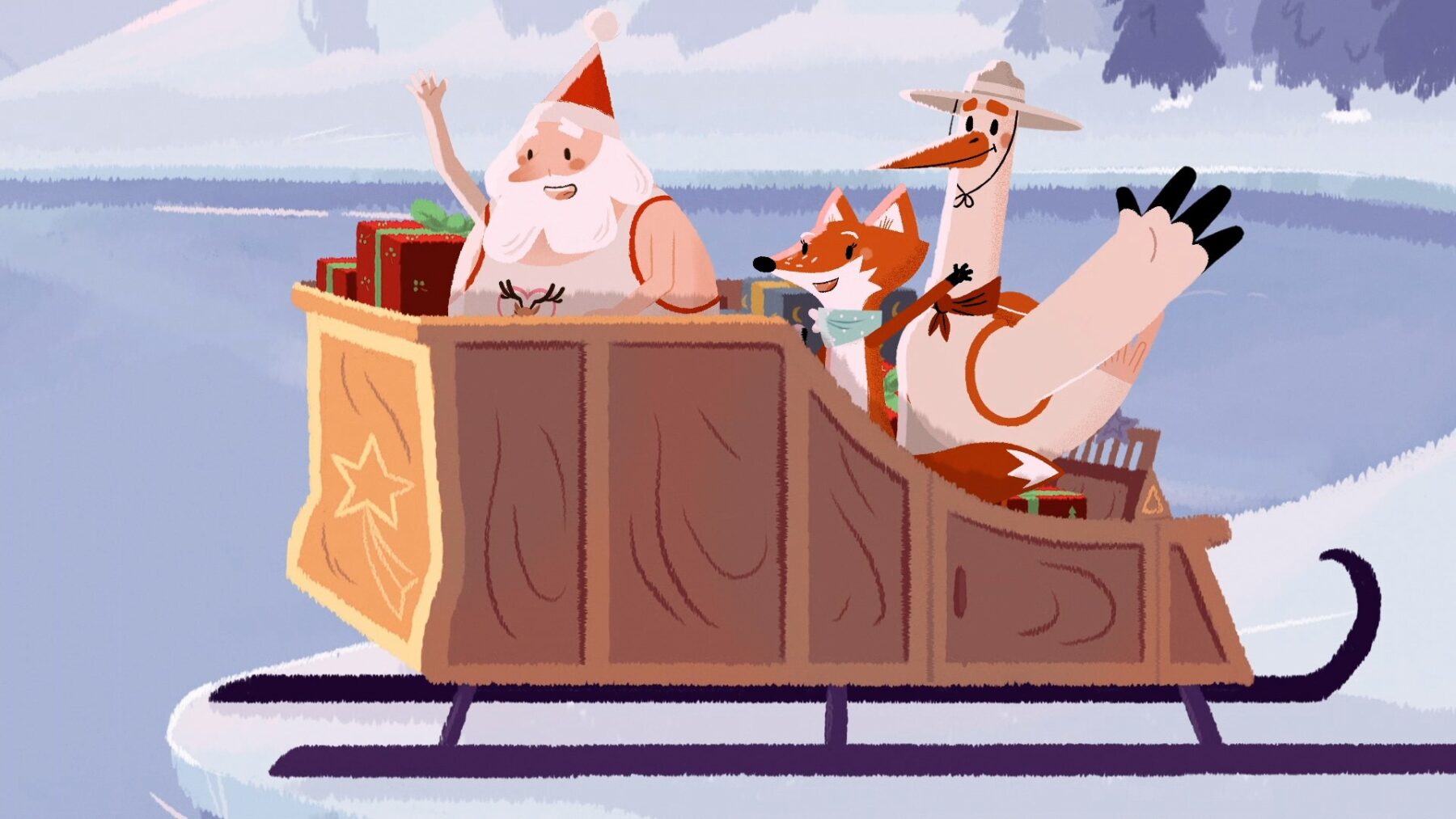 Poranek rodzinny | Magiczna Gwiazdka zwierzaków - okładka