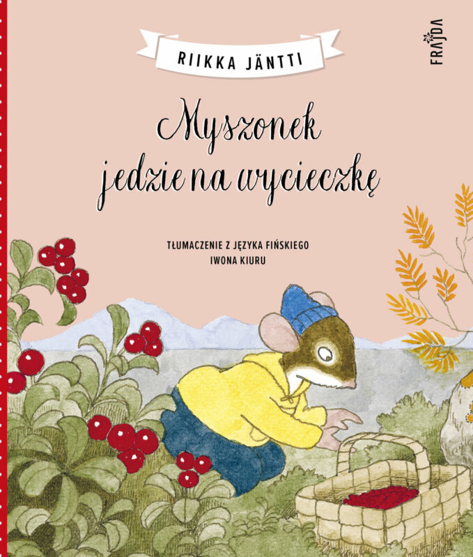 Plakat z okładką książki dla dzieci.