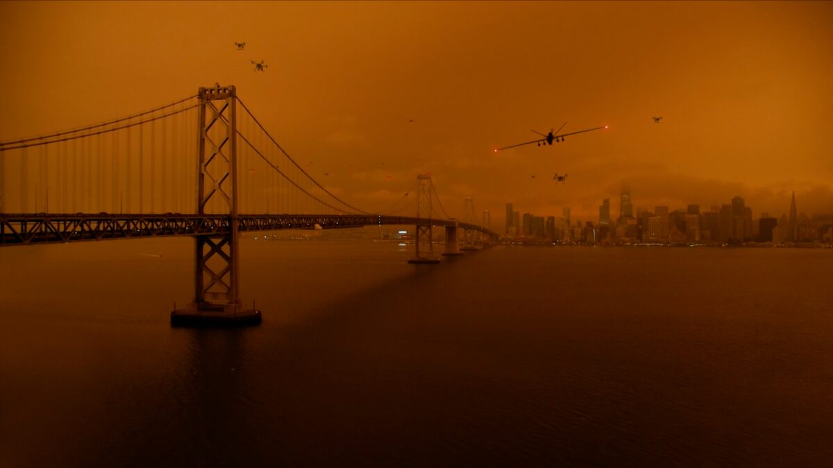 Kadr filmu dokumentalnego z 22 edycji festiwalu filmów dokumentalnych.