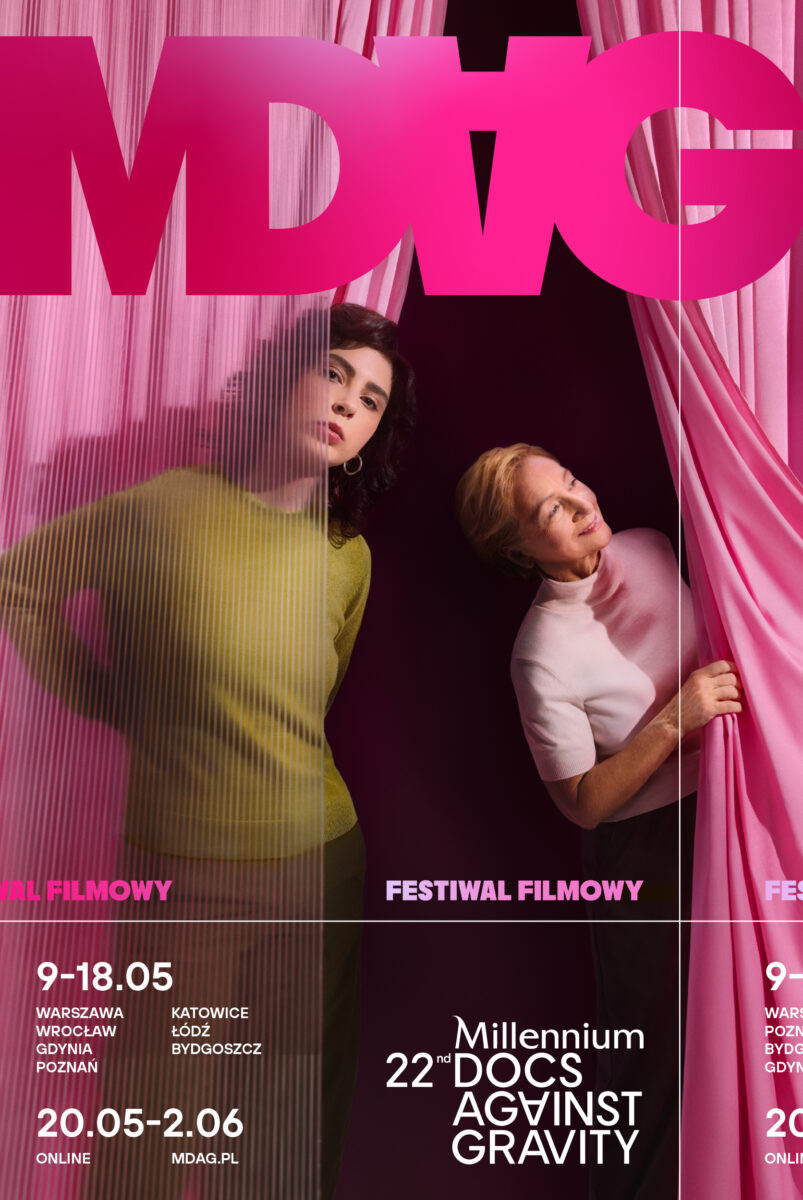 Oficjalny plakat 22 edycji festiwalu filmów dokumentalnych.