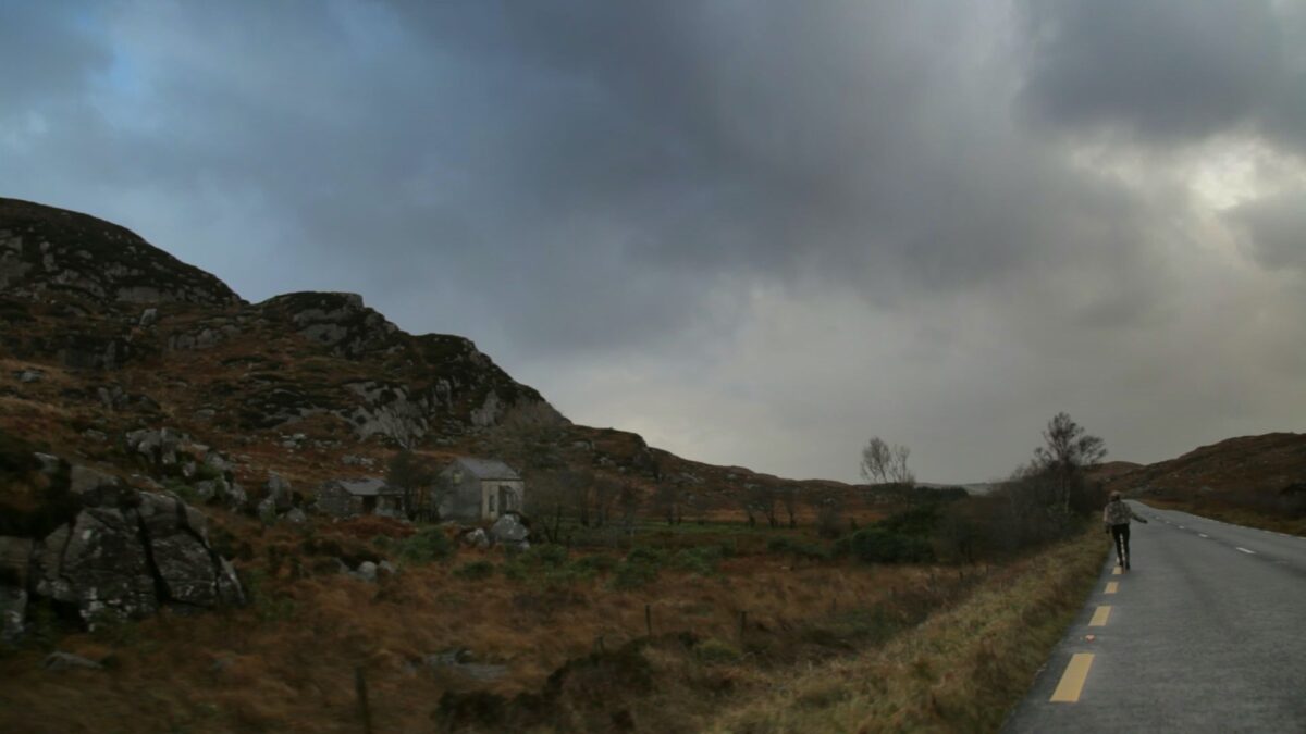 Kadr filmu dokumentalnego z 22 edycji festiwalu filmów dokumentalnych.