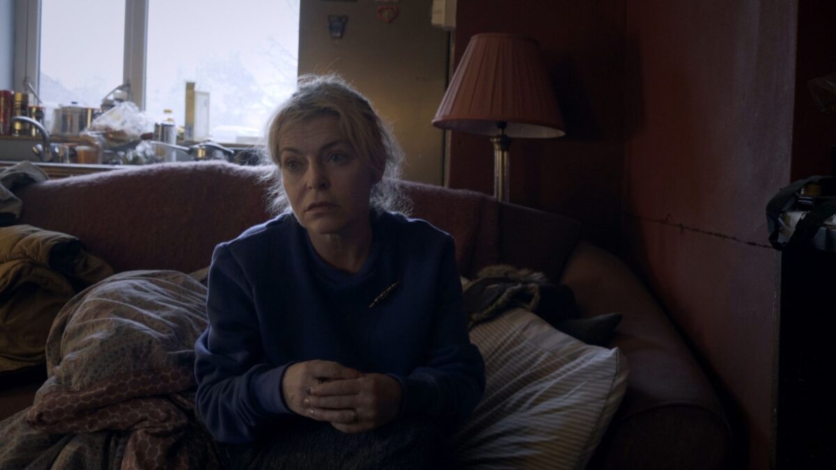 Kadr filmu dokumentalnego z 22 edycji festiwalu filmów dokumentalnych.