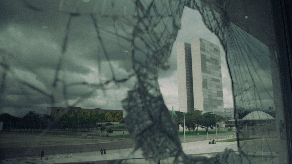 Kadr filmu dokumentalnego z 22 edycji festiwalu filmów dokumentalnych.