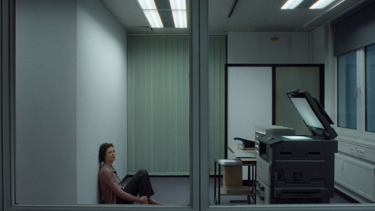 Kadr filmu dokumentalnego z 22 edycji festiwalu filmów dokumentalnych.