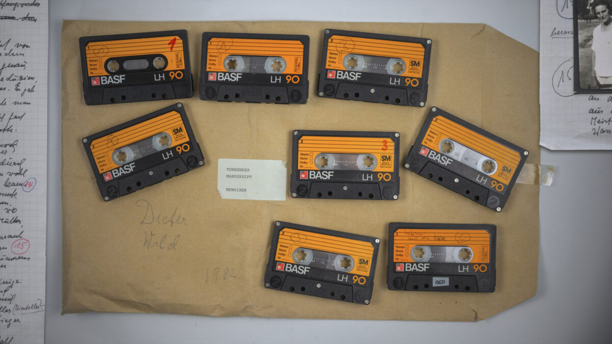 Kadr filmu dokumentalnego z 22 edycji festiwalu filmów dokumentalnych.