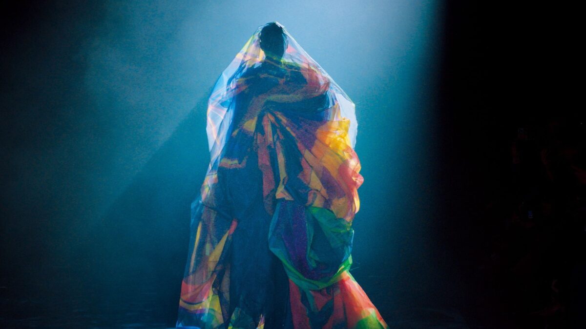 Kadr filmu dokumentalnego z 22 edycji festiwalu filmów dokumentalnych.