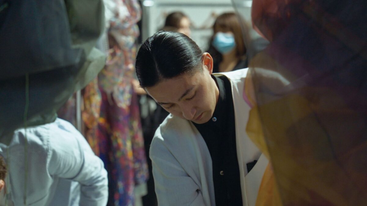 Kadr filmu dokumentalnego z 22 edycji festiwalu filmów dokumentalnych.