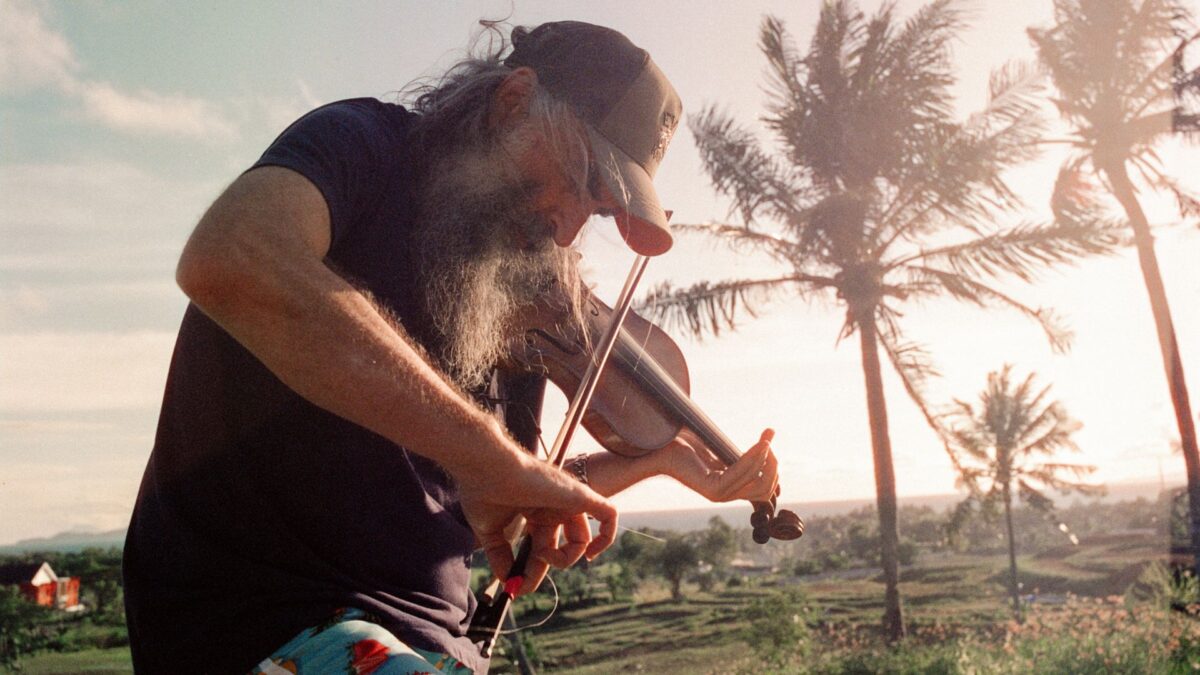 Kadr filmu dokumentalnego z 22 edycji festiwalu filmów dokumentalnych.