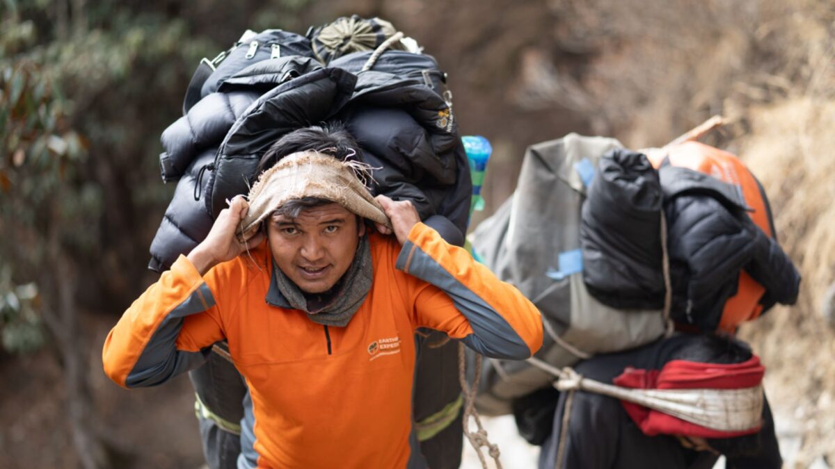 Kadr filmu dokumentalnego z 22 edycji festiwalu filmów dokumentalnych.