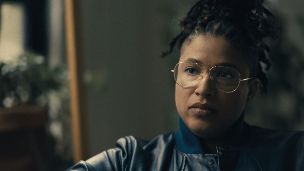 Kadr filmu dokumentalnego z 22 edycji festiwalu filmów dokumentalnych.