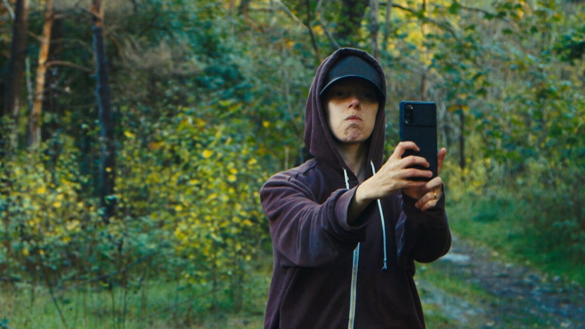 Kadr filmu dokumentalnego z 22 edycji festiwalu filmów dokumentalnych.