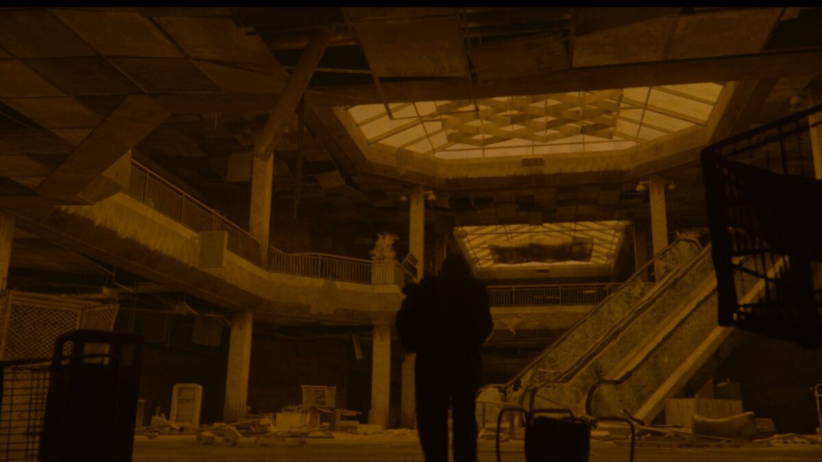 Kadr filmu dokumentalnego z 22 edycji festiwalu filmów dokumentalnych.