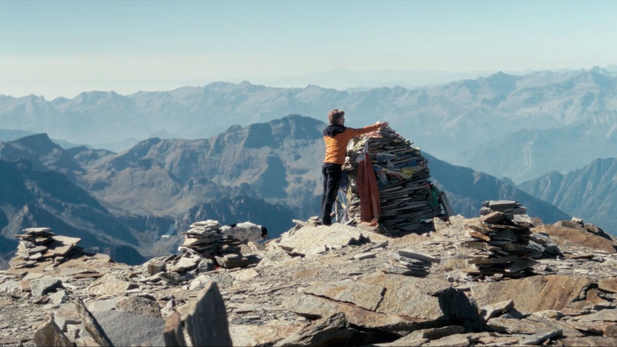 Kadr filmu dokumentalnego z 22 edycji festiwalu filmów dokumentalnych.