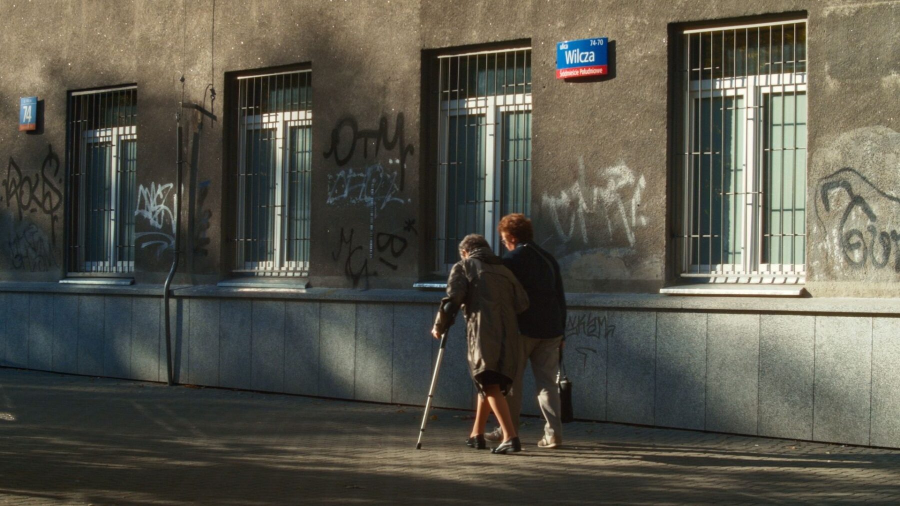 Kadr filmu dokumentalnego z 22 edycji festiwalu filmów dokumentalnych.