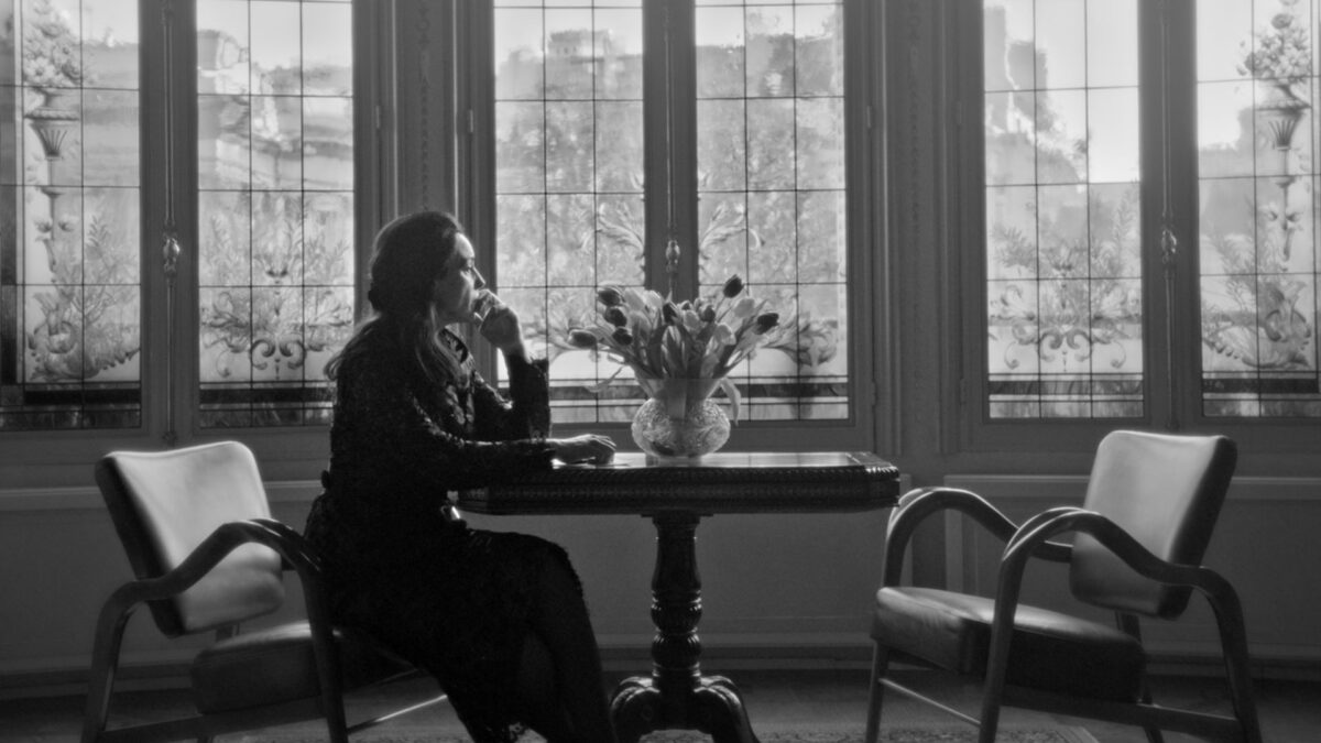 Kadr filmu dokumentalnego z 22 edycji festiwalu filmów dokumentalnych.