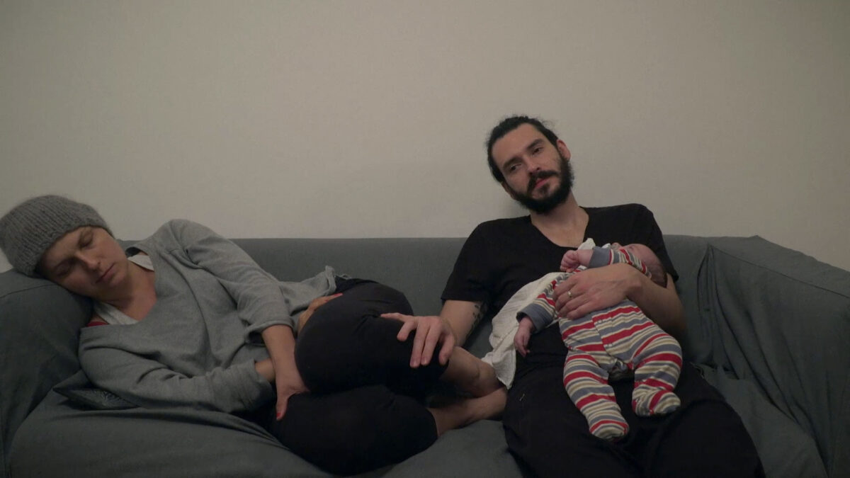 Kadr filmu dokumentalnego z 22 edycji festiwalu filmów dokumentalnych.