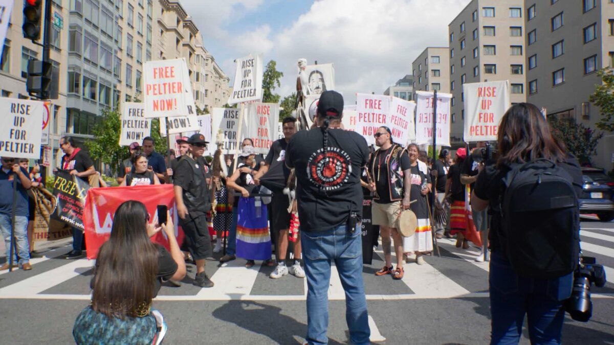 Kadr filmu dokumentalnego z 22 edycji festiwalu filmów dokumentalnych.