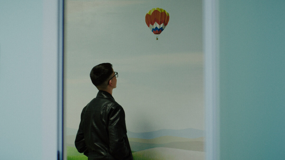 Kadr filmu dokumentalnego z 22 edycji festiwalu filmów dokumentalnych.