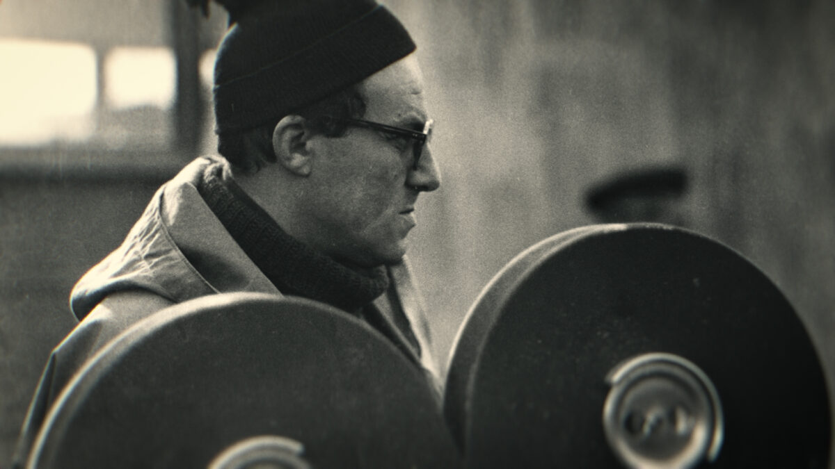 Kadr filmu dokumentalnego z 22 edycji festiwalu filmów dokumentalnych.