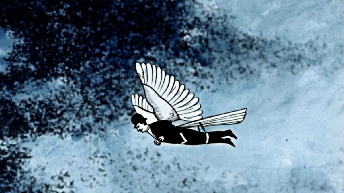 Kadr filmu dokumentalnego z 22 edycji festiwalu filmów dokumentalnych.