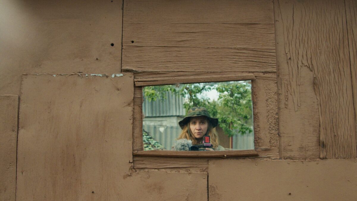 Kadr filmu dokumentalnego z 22 edycji festiwalu filmów dokumentalnych.