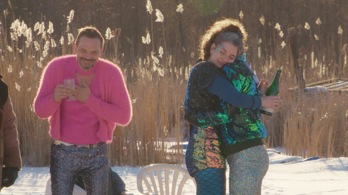 Kadr filmu dokumentalnego z 22 edycji festiwalu filmów dokumentalnych.