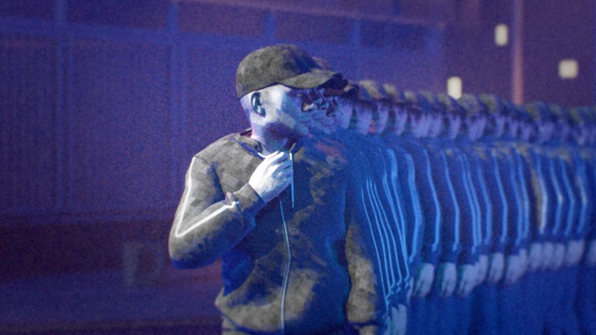 Kadr filmu dokumentalnego z 22 edycji festiwalu filmów dokumentalnych.