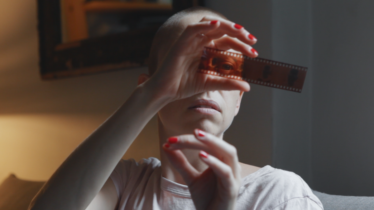 Kadr filmu dokumentalnego z 22 edycji festiwalu filmów dokumentalnych.