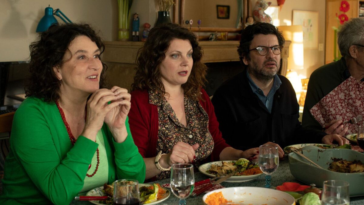 Kadr z rodzinnego obiadu.