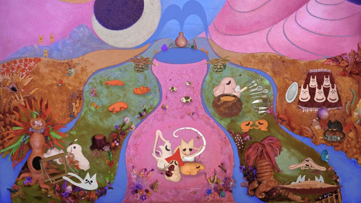 Kadr z animacji granej podczas 18 edycji festiwalu Animator.