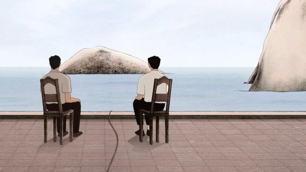 Kadr z animacji granej podczas 18 edycji festiwalu Animator.