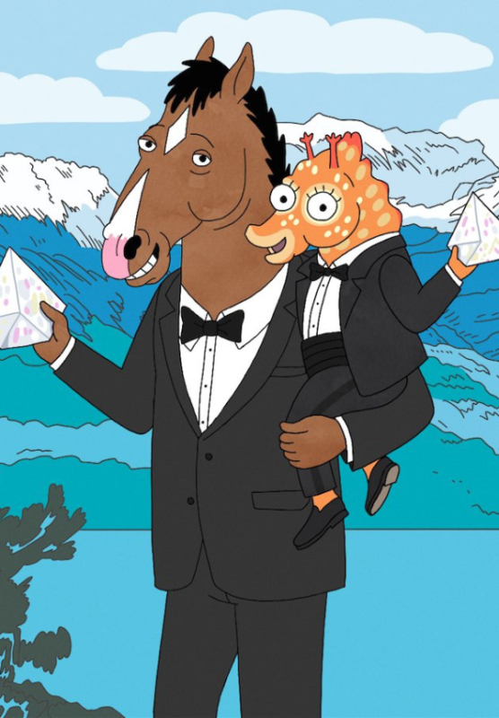 Mike Hollingsworth X Bojack Horseman - okładka