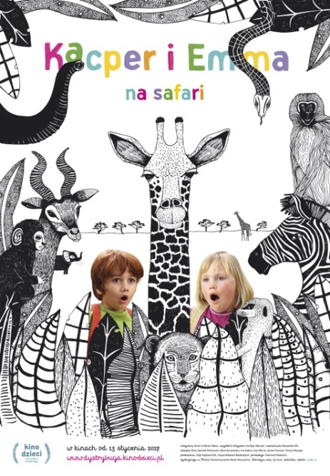 Poranek Rodzinny | Kacper i Emma NA SAFARI - okładka