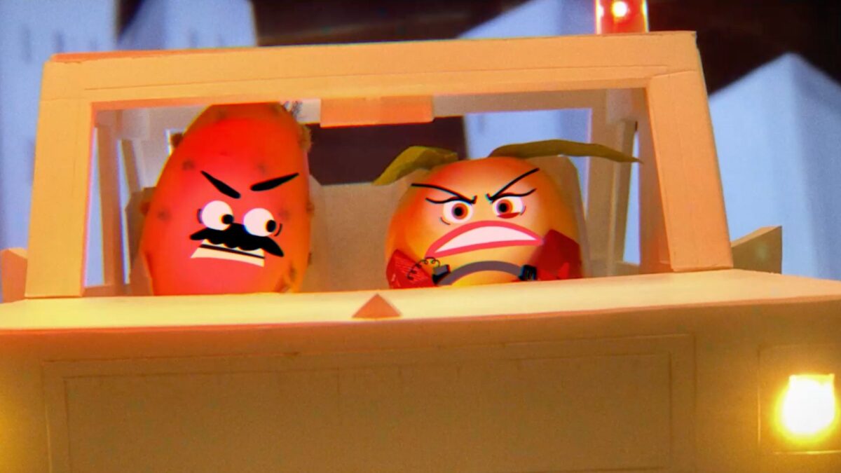 Kadr z animacji granej podczas 18 edycji festiwalu Animator.