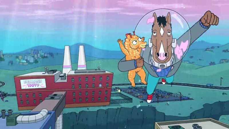 Kadr z animacji granej podczas 18 edycji festiwalu Animator.
