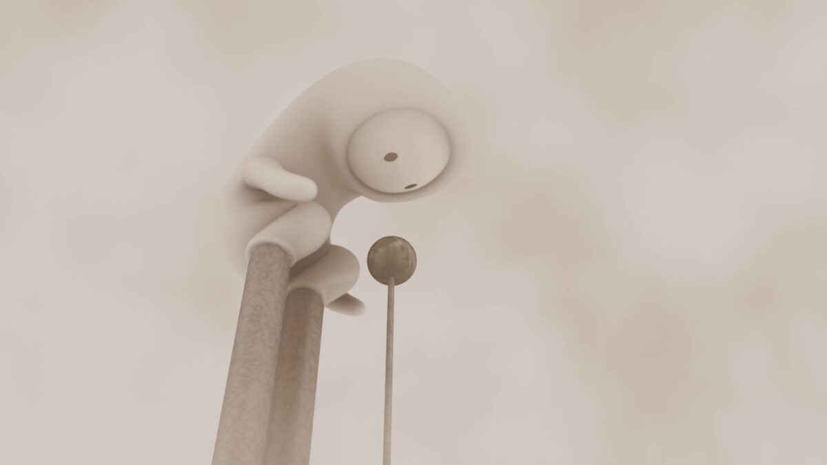 Kadr z animacji granej podczas 18 edycji festiwalu Animator.