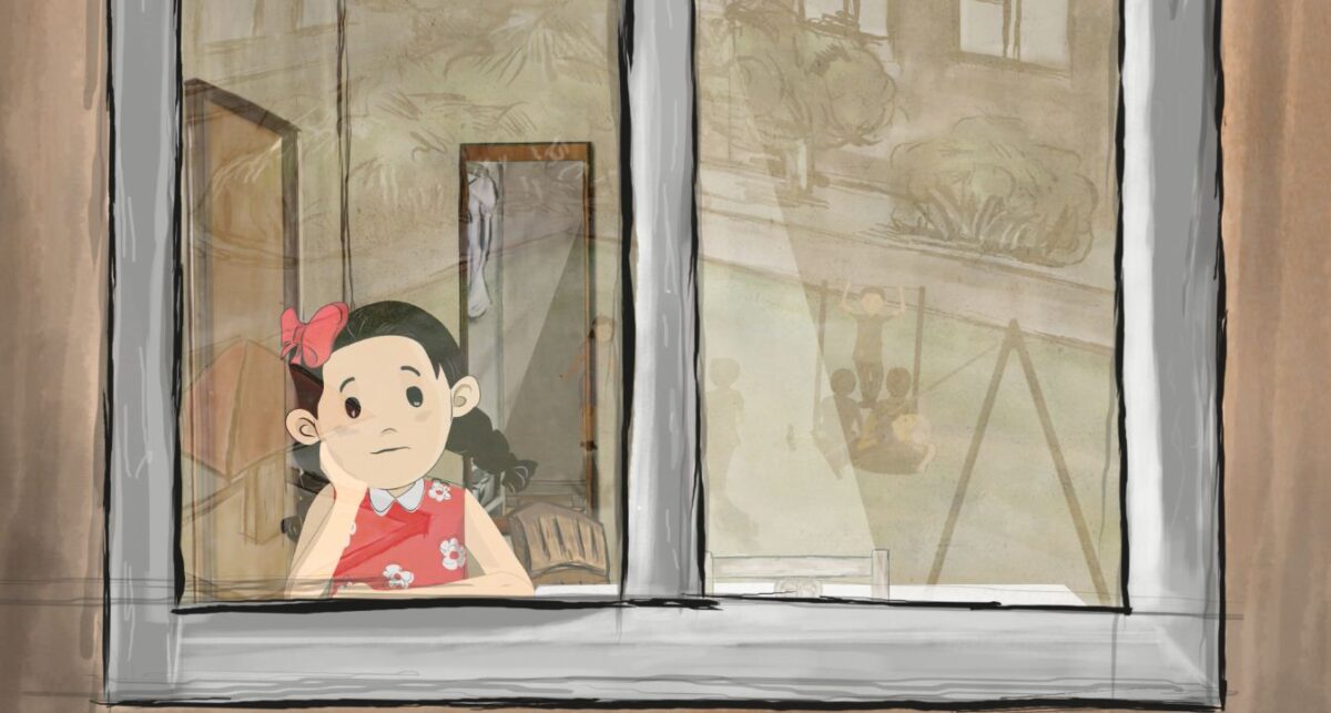 Kadr z animacji granej podczas 18 edycji festiwalu Animator.