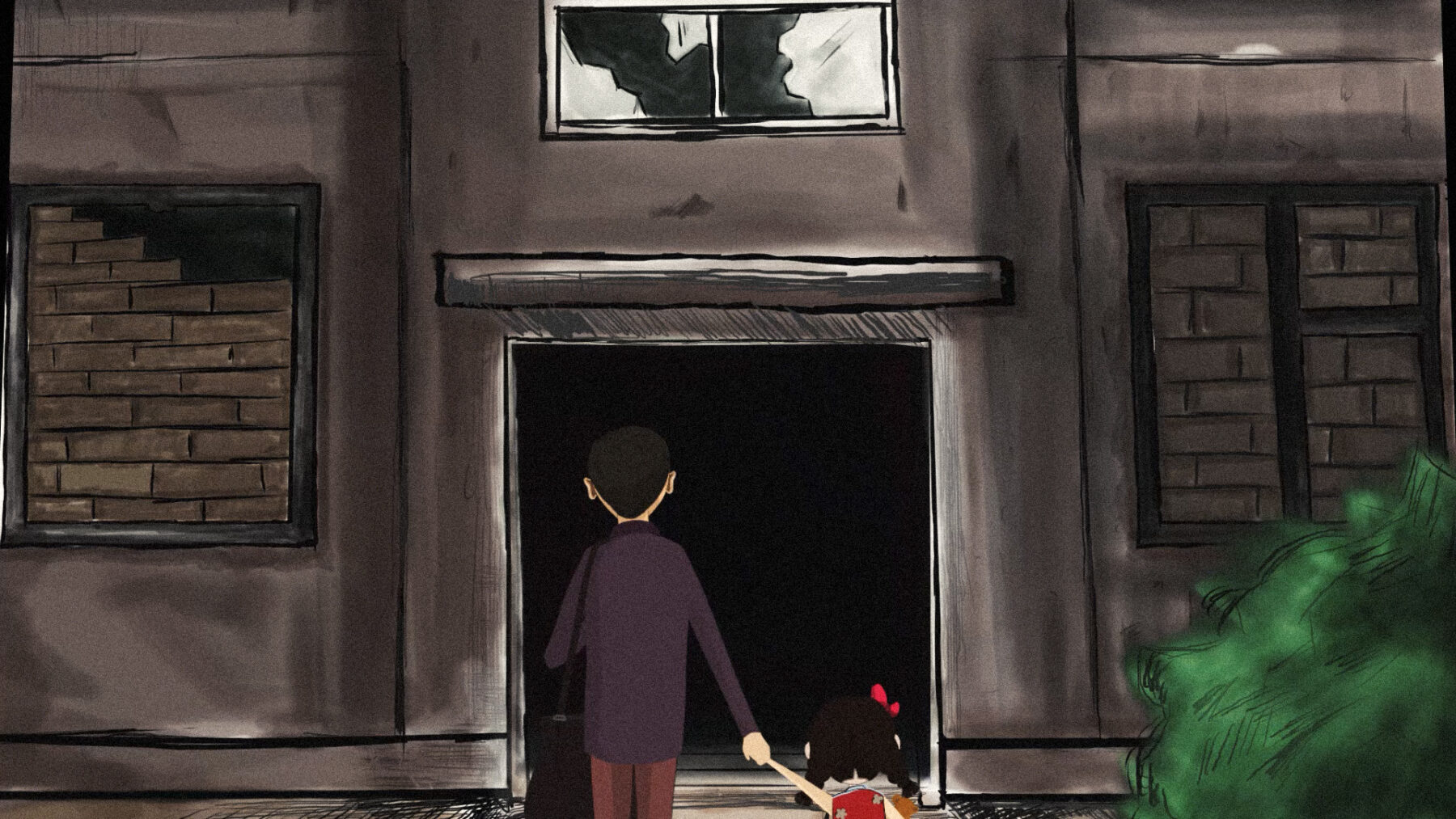 Kadr z animacji granej podczas 18 edycji festiwalu Animator.